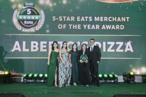 Cebu Pride Alberto’s Pizza Takes Home Top Honors at Grab 5-Star Eats Awards